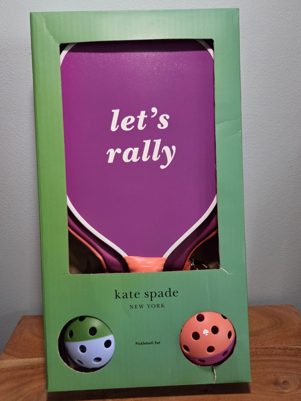NWB Kate Spade Pickleball Set